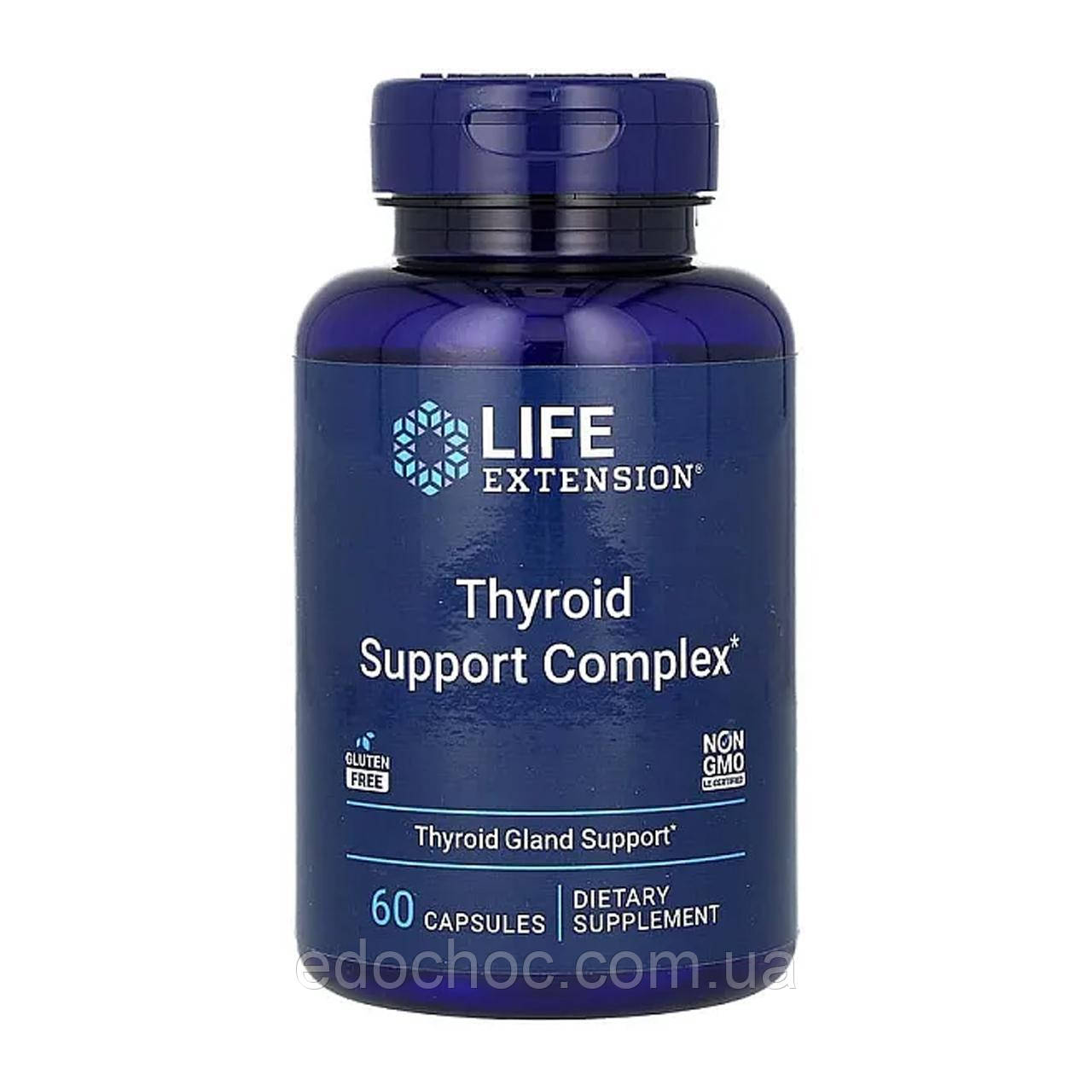 Тироїд потрійної дії (Thyroid Support Complex) 60 капсул LEX-20036, фото 1