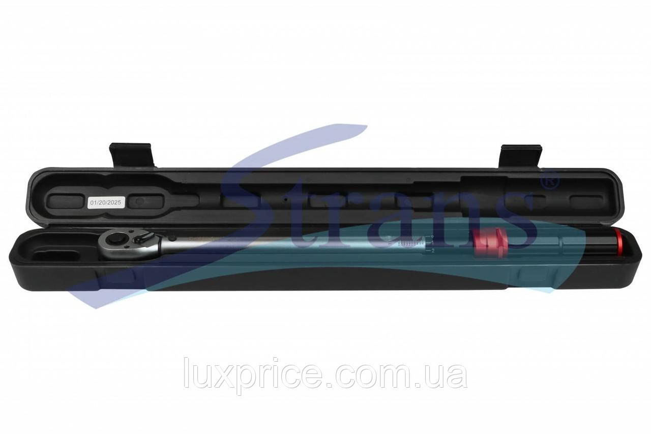 Ключ динамометричний 1/2" 30-200Нм кейс GUT MECHANIC TW-12220