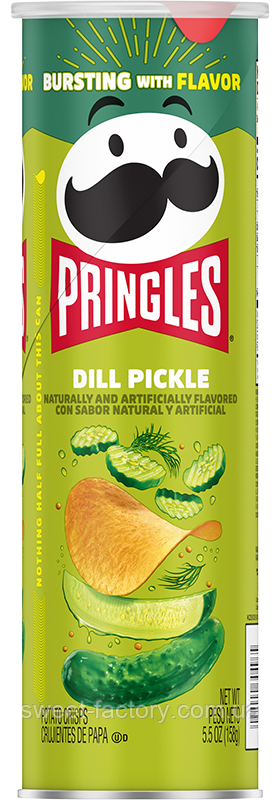 Чипсы Pringles Dill Pickle 158g, фото 1