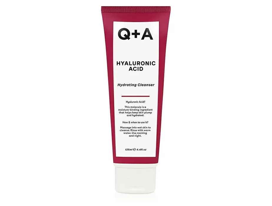 Зволожувальний очищувальний гель із гіалуроновою кислотою Q+A Hyaluronic Acid Cleansing Gel 125ml