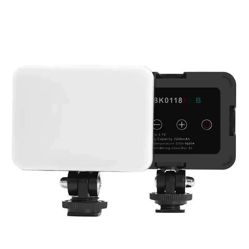 Накамерне відеосвітло KY-BK0118 RGB 2500-6500К, фото 1