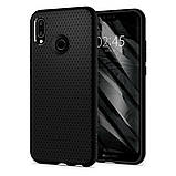 Чохол-накладка Spigen Liquid Air для Huawei P20 Lite Black (L22CS23071), фото 3