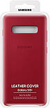 Чохол-накладка Samsung Leather Cover для Samsung Galaxy S10+ SM-G975 Red (EF-VG975LREGRU), фото 6