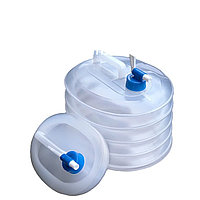 Ємність каністра складна для води з краном на 15 літрів No2262