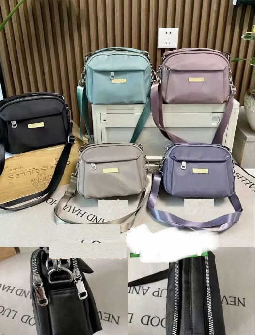 Сумка жіноча крос-боді 22*17 см на два відділення з кишенею та довгим ремінцем у різних кольорах Liza, фото 1