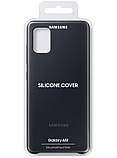 Чохол-накладка Samsung Silicone Cover для Samsung Galaxy A51 SM-A515 Black (EF-PA515TBEGRU), фото 7