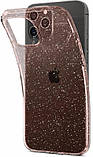 Чохол-накладка Spigen Liquid Crystal Glitter для Apple iPhone 12/12 Pro Rose Quartz (ACS01699), фото 5
