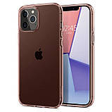 Чохол-накладка Spigen Crystal Flex для Apple iPhone 12/12 Pro Rose Crystal (ACS01518), фото 4