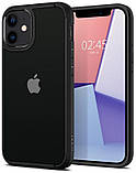 Чохол-накладка Spigen Crystal Hybrid для Apple iPhone 12 Mini Matte Black (ACS01543), фото 3