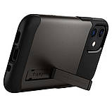 Чохол-накладка Spigen Slim Armor для Apple iPhone 12 Mini Gunmetal (ACS01546), фото 3