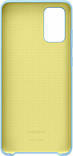 Чохол-накладка Samsung Silicone Cover для Samsung Galaxy S20+ SM-G985 Sky Blue (EF-PG985TLEGRU), фото 4