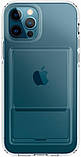 Чохол-накладка Spigen Crystal Slot для Apple iPhone 12/12 Pro Crystal Clear (ACS02576), фото 7