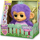 Інтерактивна мавпочка Санні Fingerlings Care 'n' Cuddles Interactive Baby Monkey, WowWee, фото 3