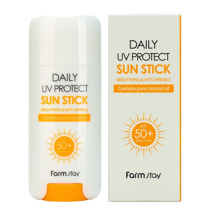 Сонцезахисний стік FarmStay Daily UV Protect Sun Stick SPF50+PA++++ 16г, фото 1