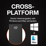 Накопичувач зовнішній HDD ext 3.5" USB 10.0TB Seagate One Touch Black (STLC10000400), фото 10