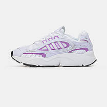 Жіночі кросівки Adidas Ozmillen White Purple | Технологічність та свіжий міський стиль, фото 2