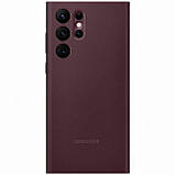 Чохол-книжка Samsung Smart Clear View Cover для Samsung Galaxy S22 Ultra SM-S908 Burgundy (EF-ZS908CEEGRU), фото 3