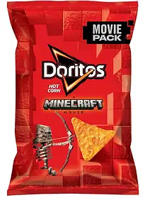 Чіпси Doritos Hot Corn Minecraft Corn Chips Hot Pepper 100g