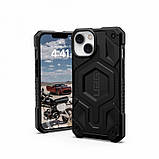 Чохол для Urban Armor Gear Monarch Pro Magsafe для Apple iPhone 14 Black (114028114040), фото 3