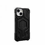 Чохол для Urban Armor Gear Monarch Pro Magsafe для Apple iPhone 14 Black (114028114040), фото 4