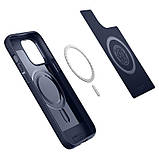 Чохол-накладка Spigen Mag Armor MagFit для Apple iPhone 14 Pro Navy Blue (ACS04990), фото 5
