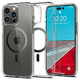 Чохол-накладка Spigen Ultra Hybrid MagFit для Apple Iphone 14 Pro Max Carbon Fiber (ACS04827), фото 4