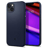 Чохол-накладка Spigen Mag Armor MagFit для Apple iPhone 14 Navy Blue (ACS05066), фото 4