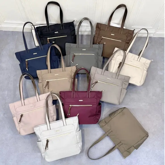 Сумка жіноча шопер 42*31 см на блискавці з кишенею в різних кольорах Liza, фото 1