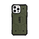 Чохол-накладка Urban Armor Gear Pathfinder Magsafe для Apple iPhone 14 Pro Max Olive (114055117272), фото 3