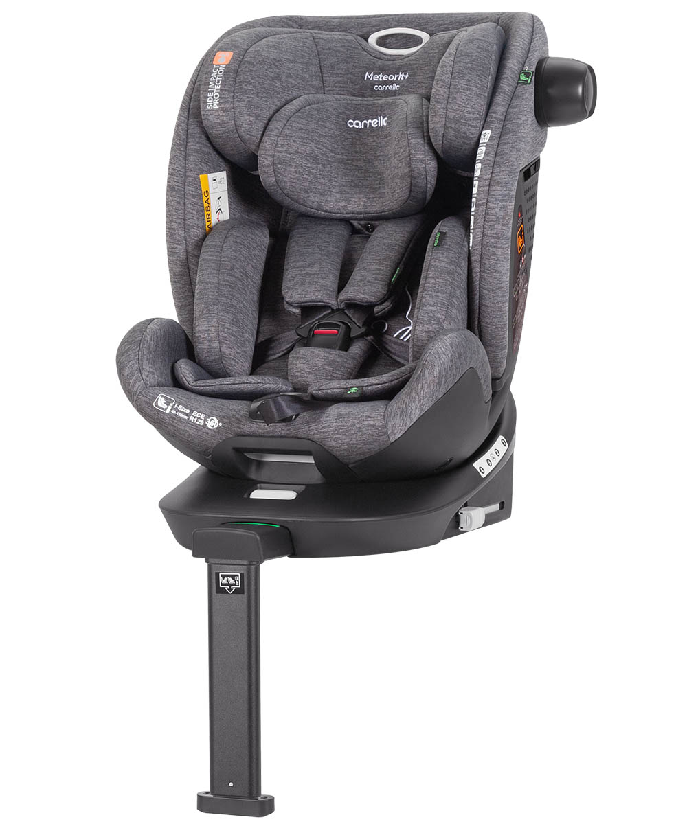 Автокрісло Carrello Meteorit i-Size Isofix+опорна нога CRL-17515, Marble Grey