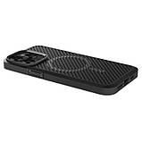 Чохол-накладка Spigen Core Armor MagFit для Apple iPhone 15 Pro Matte Black (ACS06467), фото 4