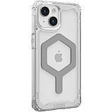 Чохол-накладка Urban Armor Gear Plyo Magsafe для Apple iPhone 15 Ice/Silver (114294114333), фото 3