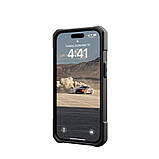 Чохол-накладка Urban Armor Gear Monarch для Apple iPhone 15 Kevlar Black (114289113940), фото 8