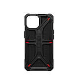 Чохол-накладка Urban Armor Gear Monarch для Apple iPhone 15 Kevlar Black (114289113940), фото 10