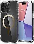 Чохол-накладка Spigen Ultra Hybrid MagFit для Apple iPhone 15 Pro Gold (ACS06718), фото 6