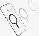 Чохол-накладка Spigen Ultra Hybrid MagFit для Apple iPhone 15 Carbon Fiber (ACS06805), фото 9