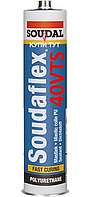 Полиуретановый клей-герметик Soudal Soudaflex 40VTS Серый