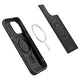 Чохол-накладка Spigen Mag Armor MagFit для Apple iPhone 15 Pro Max Matte Black (ACS06597), фото 4