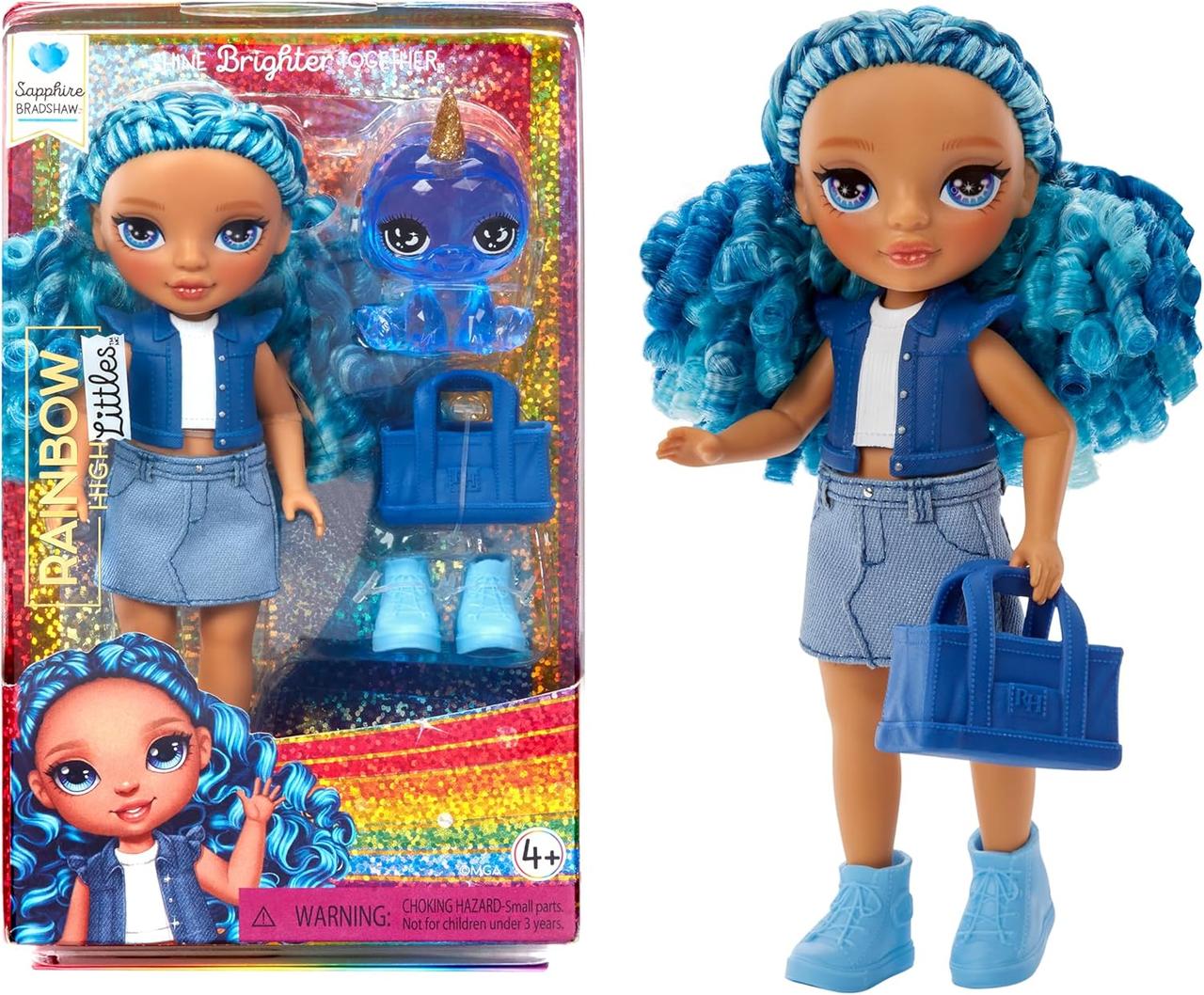 Лялька рейнбоу хай Сапфіра Rainbow High Littles – Sapphire Bradshaw
