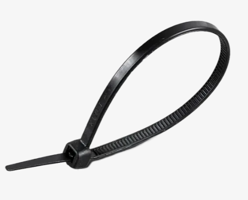 Стяжка кабельна нейлонова 4.8х380 (100 шт) Black