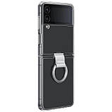 Чохол-накладка Samsung Clear Cover with Ring для Samsung Galaxy Flip 4 SM-F721 Transparent (EF-OF721CTEGUA), фото 5