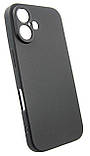Чохол-накладка Dengos Carbon для Apple iPhone 16 Plus Black (DG-TPU-CRBN-210), фото 3