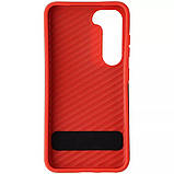 Чохол-накладка Zagg Gear4 Battersea Kickstand D30 для Samsung Galaxy S23 SM-S911 Black/Red (702010952), фото 3