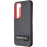 Чохол-накладка Zagg Gear4 Battersea Kickstand D30 для Samsung Galaxy S23 SM-S911 Black/Red (702010952), фото 4