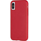 Чохол-накладка Case-Mate Barely There Leather для Apple iPhone X/ iPhone XS Red (CM037748), фото 3