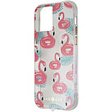 Чохол-накладка Case-Mate Tough Prints для Apple iPhone 12 / iPhone 12 Pro Float On Flamingos (CM047212), фото 3