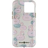 Чохол-накладка Case-Mate Tough Prints для Apple iPhone 12 / iPhone 12 Pro Float On Flamingos (CM047212), фото 4