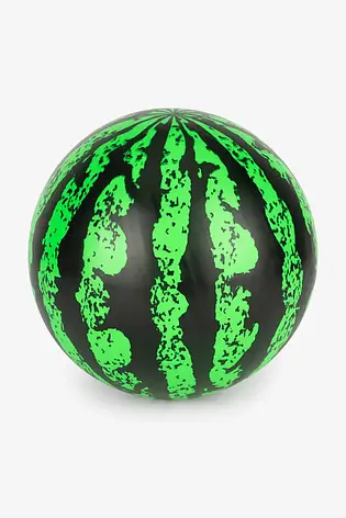 М'яч гумовий Кавун, Іграшка М'яч надувний, дитячий із малюнком Кавун 20 см, фото 1