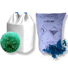 Залізний та мідний купорос