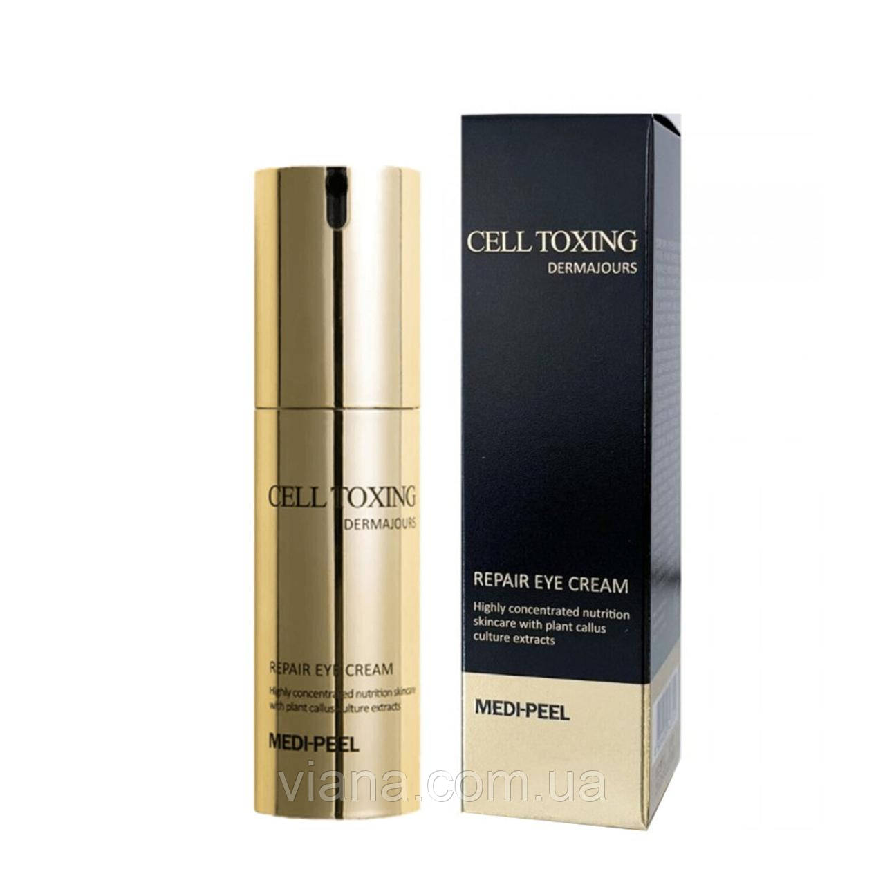 Пептидний крем навколо очей зі стовбуровими клітинами Medi-peel Cell Toxing Dermajours Repair Eye Cream 30 ml